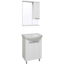 Тумба под раковину Runo Монро 55 00-00000457 Белая