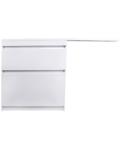 Тумба под раковину Style Line Даллас 140 Люкс Plus СС-00002273 Белая