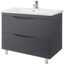 Тумба под раковину Bellezza Санриса 100 (Como 100) 4630117660369 Серебро