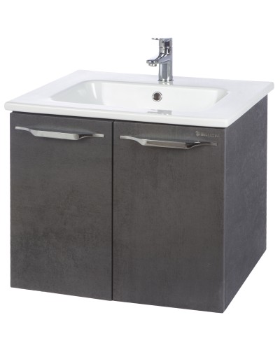 Тумба под раковину Bellezza Луиджи 60 4639209240427 подвесная Серая