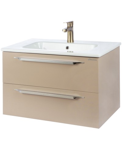 Тумба под раковину Bellezza Луиджи 75 4639212000452 подвесная Капучино
