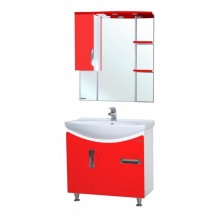 Тумба под раковину Bellezza Лагуна 75 4632112000034 Красная