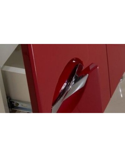 Тумба под раковину Bellezza Лагуна 85 4632114000032 Красная