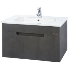 Тумба под раковину Bellezza Сириус 100 4630217180422 подвесная Серая