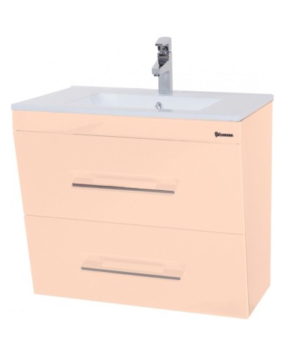 Тумба под раковину Bellezza Берта 60 4635209560077 подвесная Бежевая