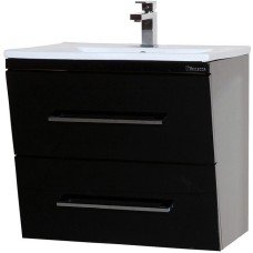 Тумба под раковину Bellezza Берта 60 4635209560046 подвесная Черная