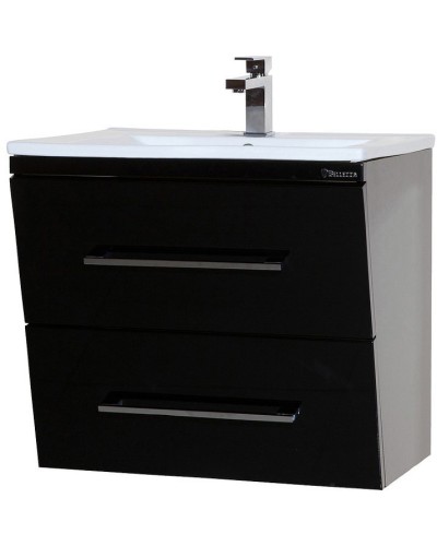 Тумба под раковину Bellezza Берта 60 4635209560046 подвесная Черная