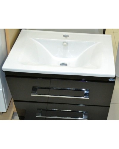 Тумба под раковину Bellezza Берта 60 4635209560046 подвесная Черная