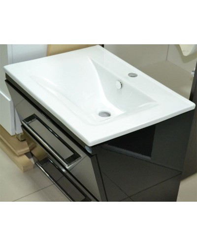 Тумба под раковину Bellezza Берта 60 4635209560046 подвесная Черная