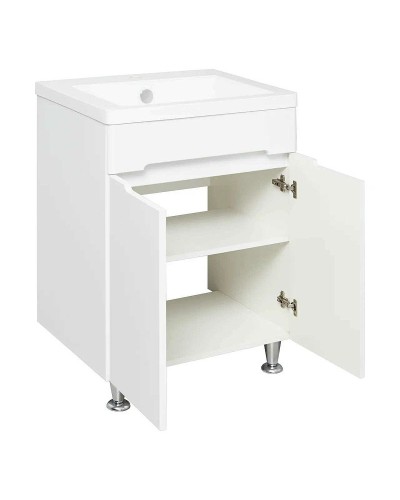 Тумба под раковину Runo Парма 60 00-00001038 Белая