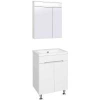 Тумба под раковину Runo Парма 60 00-00001038 Белая