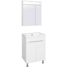 Тумба под раковину Runo Парма 60 00-00001038 Белая