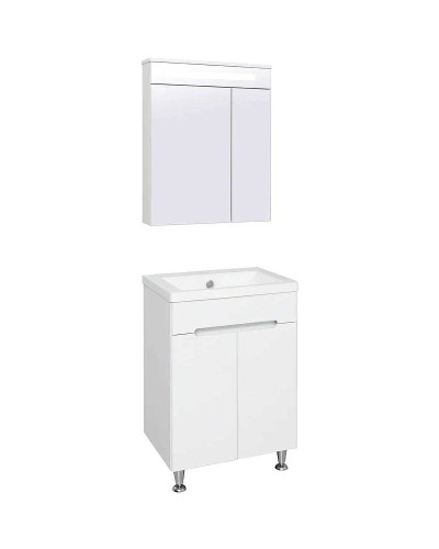 Тумба под раковину Runo Парма 60 00-00001038 Белая