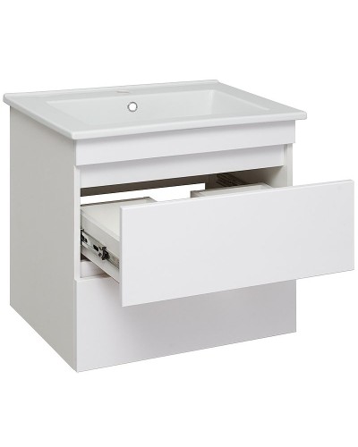 Тумба под раковину Runo Манхэттен 75 00-00001047 Белая