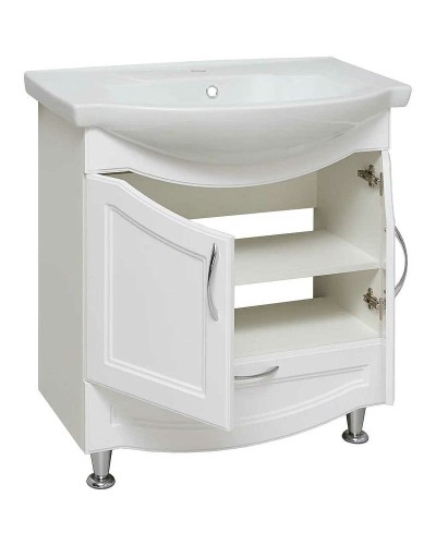 Тумба под раковину Runo Неаполь 65 00-00001033 Белая