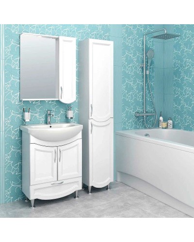 Тумба под раковину Runo Неаполь 65 00-00001033 Белая