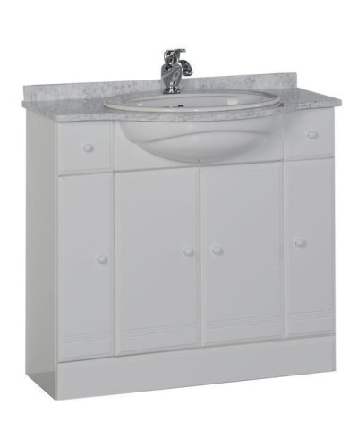 Тумба под раковину Aquanet Марсель 90 100302 Белая