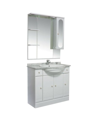 Тумба под раковину Aquanet Марсель 90 100302 Белая