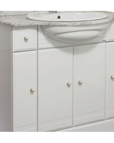 Тумба под раковину Aquanet Марсель 90 100302 Белая