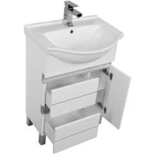 Тумба под раковину Aquanet Доминика 60 171684 Белая