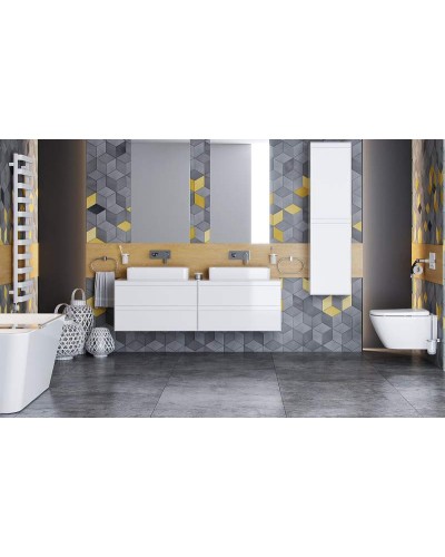 Тумба под раковину Excellent Finli 80 MLEX.1102.800.WHWH подвесная Белый глянец