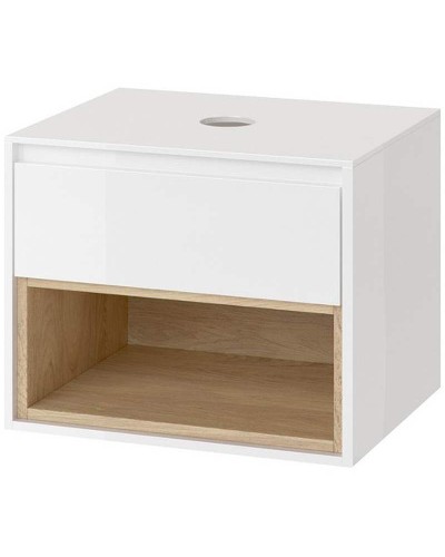 Тумба под раковину Excellent Tuto 60 MLEX.0102.600.WHBL подвесная Белый Дуб