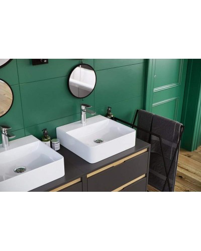 Тумба под раковину Excellent Tuto 60 MLEX.0104.600.GRBL подвесная Серый Дуб