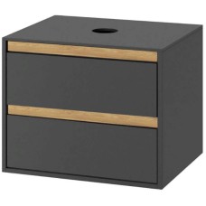 Тумба под раковину Excellent Tuto 60 MLEX.0104.600.GRBL подвесная Серый Дуб