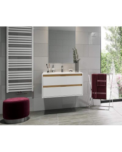 Тумба под раковину Excellent Tuto 60 MLEX.0103.600.WHBL подвесная Белый Дуб