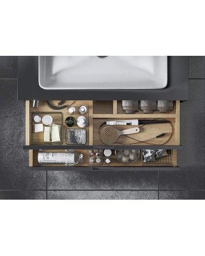 Тумба под раковину Excellent Tuto 60 MLEX.0103.600.GRBL подвесная Серый Дуб