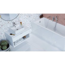 Тумба под раковину Excellent Tuto 80 MLEX.0102.800.WHWH подвесная Белый