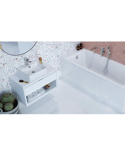 Тумба под раковину Excellent Tuto 80 MLEX.0102.800.WHWH подвесная Белый