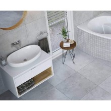 Тумба под раковину Excellent Tuto 80 MLEX.0102.800.WHBL подвесная Белый Дуб