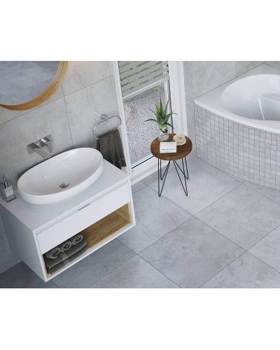 Тумба под раковину Excellent Tuto 80 MLEX.0102.800.WHBL подвесная Белый Дуб