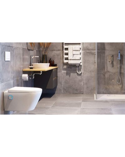 Тумба под раковину Excellent Tuto 80 MLEX.0104.800.GRBL подвесная Серый Дуб