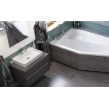 Тумба под раковину Excellent Tuto 80 MLEX.0104.800.GRBL подвесная Серый Дуб