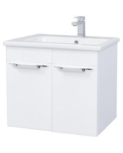 Тумба под раковину Bellezza Альдо 60 4638909180019 подвесная Белая