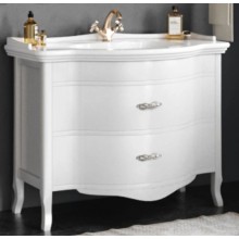 Тумба с раковиной белый 110 см Tiffany World Armony Nuova ARM2110B+GIU200110/ALZAbix1
