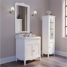 Тумба с раковиной белый 73 см Tiffany World Veronica Nuova VER2073-B+AR834bix1