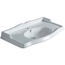 Тумба с раковиной белый 105 см Tiffany World Veronica Nuova VER6105B+AR874BIx1KOMPLEKT