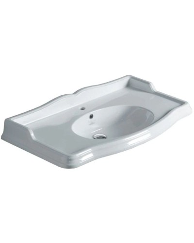 Тумба с раковиной белый 105 см Tiffany World Veronica Nuova VER6105B+AR874BIx1KOMPLEKT