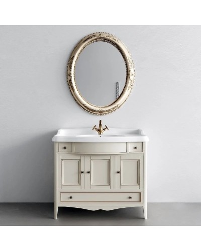 Тумба с раковиной vintage 105 см Tiffany World Veronica Nuova VER6105V+AR874BIx1KOMPLEKT