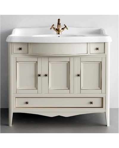 Тумба с раковиной vintage 105 см Tiffany World Veronica Nuova VER6105V+AR874BIx1KOMPLEKT