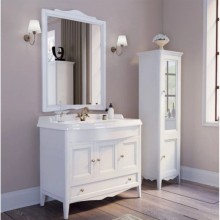 Тумба с раковиной белый 105 см Tiffany World Veronica Nuova VER4105B+AR874BIx1KOMPLEKT