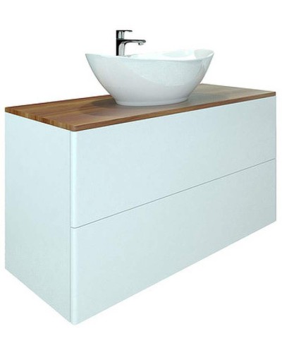 Тумба под раковину Orange Otto 100 Ot-100TuWOOD подвесная Белый Ясень