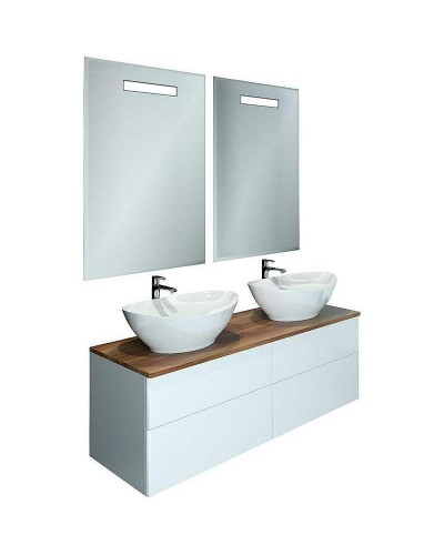 Тумба под раковину Orange Otto Ot-130TuWOOD подвесная Белый Ясень