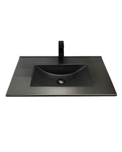 Тумба с раковиной Comforty Бонн 75 00-00001936 подвесная Дуб темный