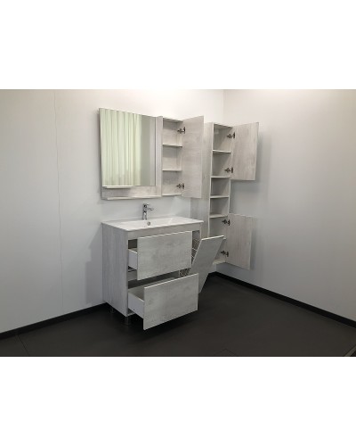 Тумба с раковиной Comforty Верона 90 00-00001972 Дуб белый