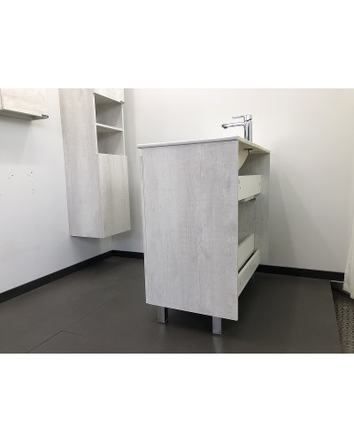 Тумба с раковиной Comforty Верона 90 00-00001972 Дуб белый