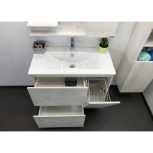 Тумба с раковиной Comforty Верона 90 00-00001972 Дуб белый